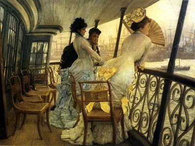 James Tissot Metal Wall Art