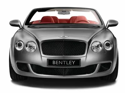 2009 Bentley Continental GTC Speed Women's Deep V-Neck TShirt