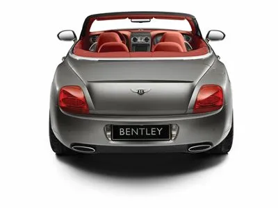 2009 Bentley Continental GTC Speed White Water Bottle With Carabiner