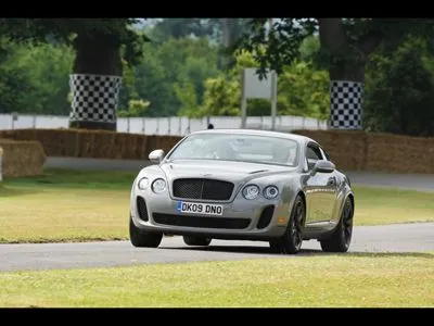 2009 Bentley Continental Supersports at Goodwood White Water Bottle With Carabiner
