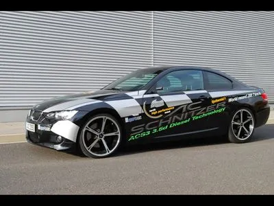 2009 AC Schnitzer BMW ACS3 3.5d Coupe Nardo World Record White Water Bottle With Carabiner