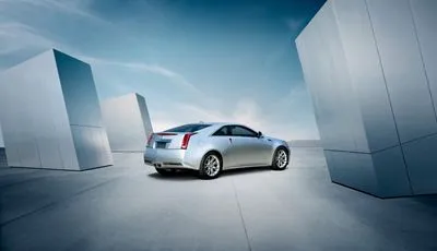 2011 Cadillac CTS Coupe Metal Wall Art