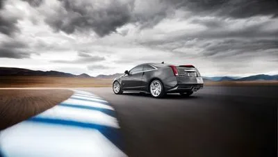 2011 Cadillac CTS-V Coupe Poster