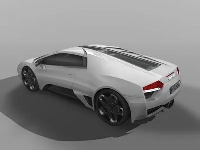 2010 Lamborghini Furia Concept Design of Amadou Ndiaye White Water Bottle With Carabiner