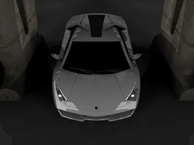 2010 Lamborghini Furia Concept Design of Amadou Ndiaye Poster