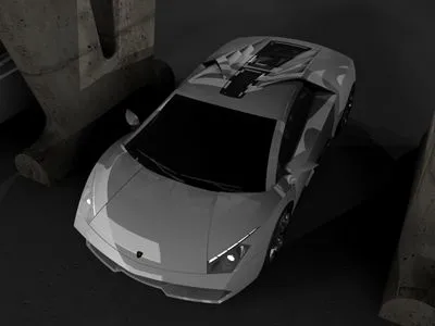 2010 Lamborghini Furia Concept Design of Amadou Ndiaye 11oz White Mug