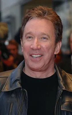 Tim Allen White Water Bottle With Carabiner