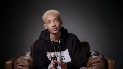 Jaden Smith White Water Bottle With Carabiner