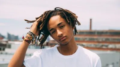 Jaden Smith White Water Bottle With Carabiner