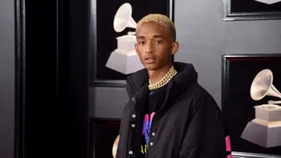 Jaden Smith White Water Bottle With Carabiner