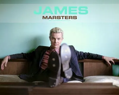 James Marsters Round Flask