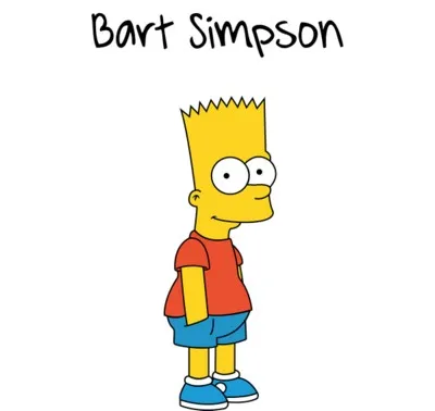 Bart Simpson Men's TShirt