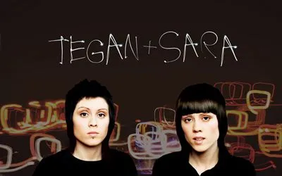 Tegan and Sara Women's Deep V-Neck TShirt