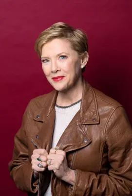 Annette Bening White Water Bottle With Carabiner