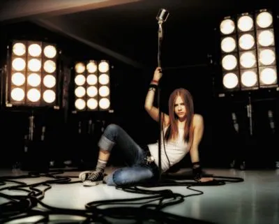 Avril Lavigne Metal Wall Art