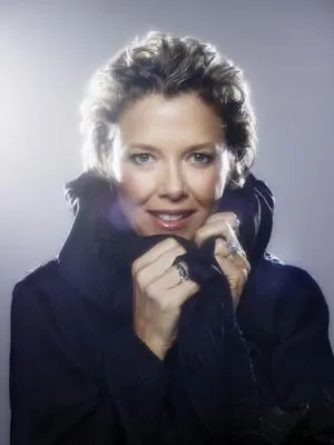 Annette Bening White Water Bottle With Carabiner