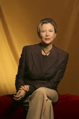 Annette Bening White Water Bottle With Carabiner