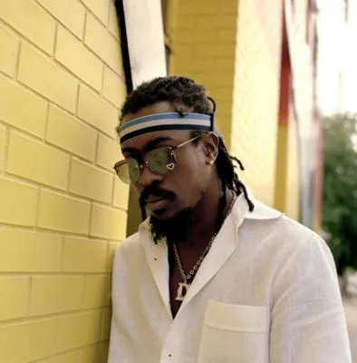 Beenie Man White Water Bottle With Carabiner