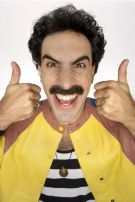 Borat 11oz Colored Rim & Handle Mug