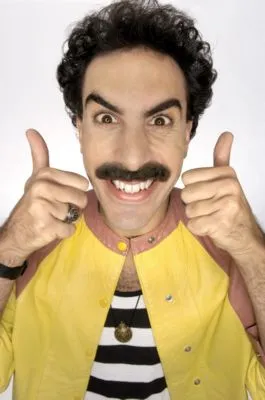 Borat 11oz Colored Rim & Handle Mug