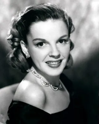 Judy Garland White Water Bottle With Carabiner