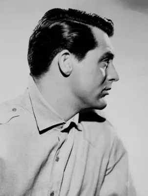 Cary Grant White Water Bottle With Carabiner