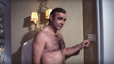 Sean Connery 11oz Colored Rim & Handle Mug