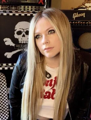 Avril Lavigne Metal Wall Art