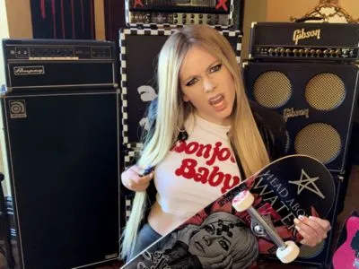 Avril Lavigne Metal Wall Art