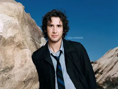 Josh Groban White Water Bottle With Carabiner