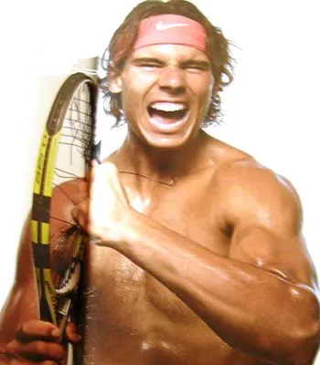 Rafael Nadal Metal Wall Art