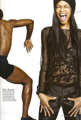 Chanel Iman 12x12