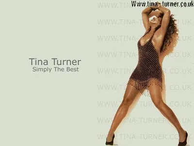 Tina Turner Round Flask