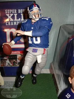 Eli Manning White Water Bottle With Carabiner