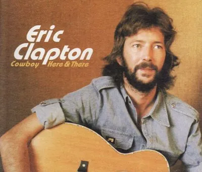 Eric Clapton White Water Bottle With Carabiner