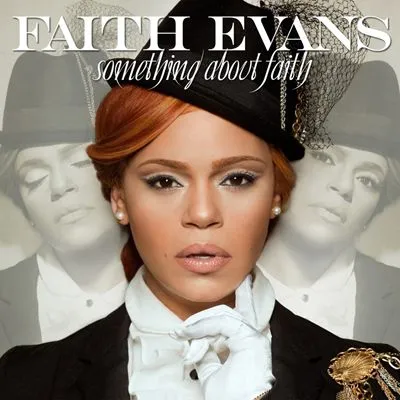 Faith Evans White Water Bottle With Carabiner