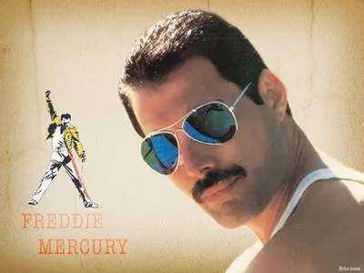 Freddie Mercury Stainless Steel Water Bottle
