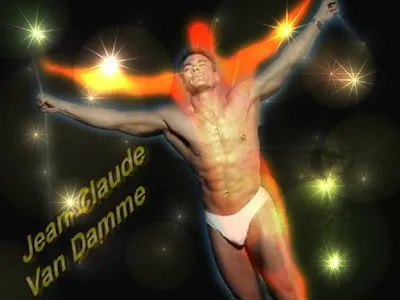 Jean-Claude Van Damme Women's Deep V-Neck TShirt