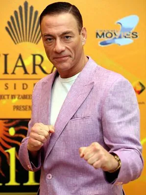 Jean-Claude Van Damme Women's Deep V-Neck TShirt