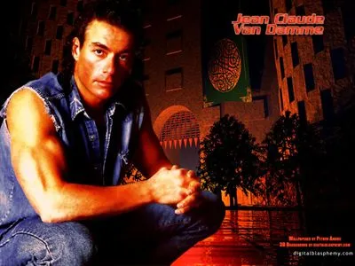Jean-Claude Van Damme 11oz Colored Rim & Handle Mug