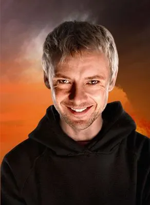 John Simm Mens Pullover Hoodie Sweatshirt