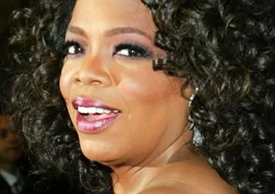 Oprah Winfrey White Water Bottle With Carabiner