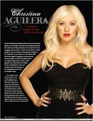 Christina Aguilera 10oz Frosted Mug