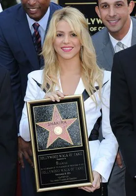 Shakira White Water Bottle With Carabiner