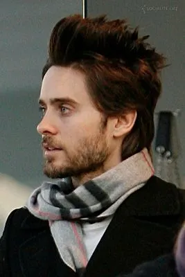 Jared Leto White Water Bottle With Carabiner