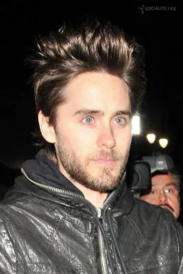 Jared Leto White Water Bottle With Carabiner