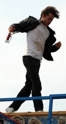 Jared Leto White Water Bottle With Carabiner