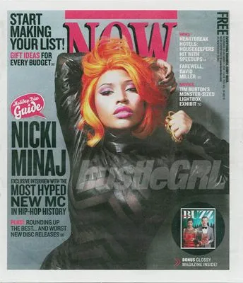 Nicki Minaj White Water Bottle With Carabiner