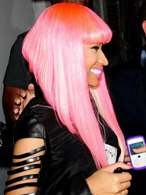 Nicki Minaj White Water Bottle With Carabiner