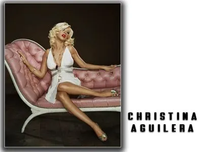 Christina Aguilera Metal Wall Art